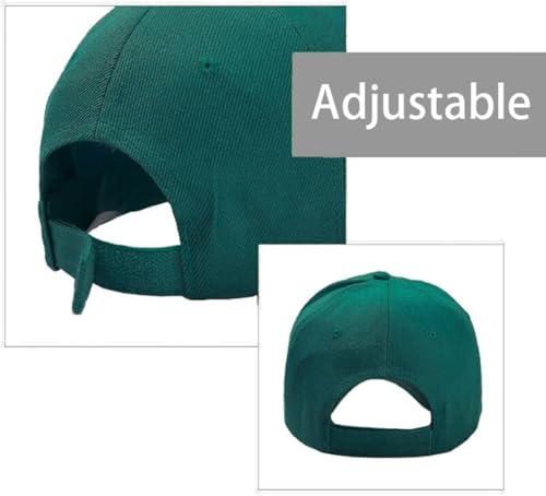 Embroidered Cross Baseball Cap, Christian Adjustable Snapback Hat for Men & Women, Structured Dad Hat with Jesus Faith Design - color: Green Hat Red Cross