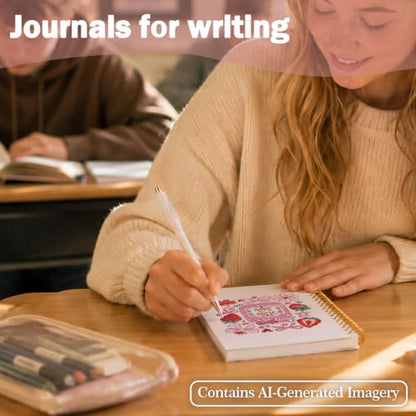 Cute Jesus Christian Notebook Strawberry Journal for Women Teen Girls - color: Strawberry Jam Jesus