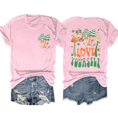 Womens Christian Shirts Funny Bible Verse Graphic T-Shirts Religious Faith Inspirational Short Sleeve Tee Tops - color: Pink1, size: Small