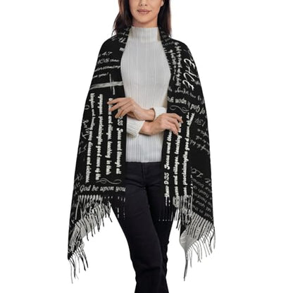 YQIUSM Prayer Shawl Christian Wrap Scarf Prayer Shawls For Women