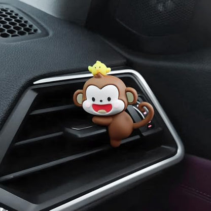 Mini Cartoon Monkey Dashboard Decoration for Navigator Screen