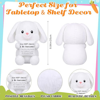 Hollowfly Bunny Stuffed Animal Plush Toy 10 Inch Soft Plush Rabbit - size: 9.84 Inch, style: Bunny