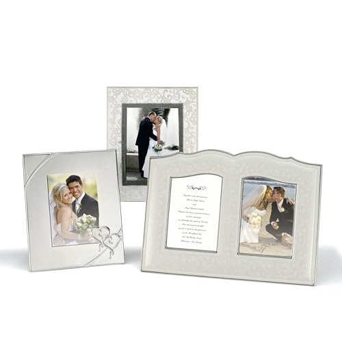 Lenox 812616A True Love 5x7 Picture Frame, Metallic - style: Picture Frame (5x7)