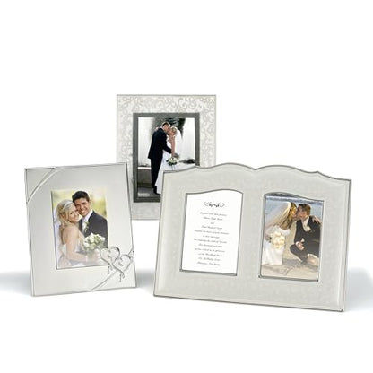 Lenox 812616A True Love 5x7 Picture Frame, Metallic - style: Picture Frame (5x7)