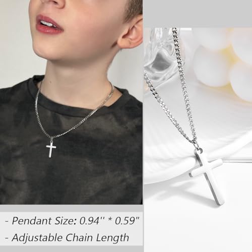 Leyung Baptism Confirmation First Holy Communion Christening Gifts for Boys - color: Baptism