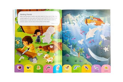 Bible Friends: Sparkly Sticker Book