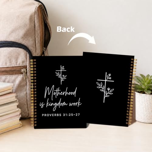 FHUJROY Christian Spiral Notebook, Christian Gifts for MomReligious