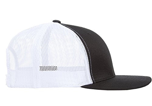 Yupoong Yp Classics Retro Trucker Cap - color: Black/White, size: One Size, style: Single