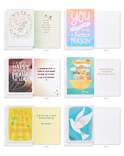 American Greetings 41-Count All-Occasion Religious Card Pack, Assorted Inspirational Designs - color: Deluxe Religious