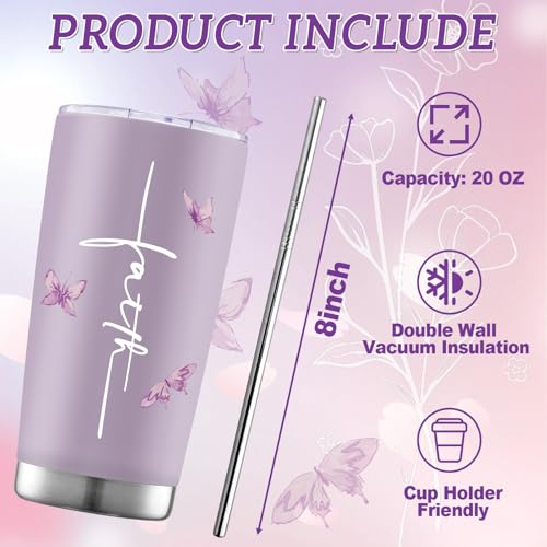 Christian Gifts for Women You Are Tumbler 20oz Religious Christmas Gift Inspirational Faith Based Bible Jesus Catholic Spiritual Baptism Confirmation Stainless Steel Cup Encouragement Birthday Gift