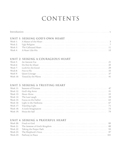 Seeking After the Heart of God for 52 Weeks: A Bible Study on the Life of David