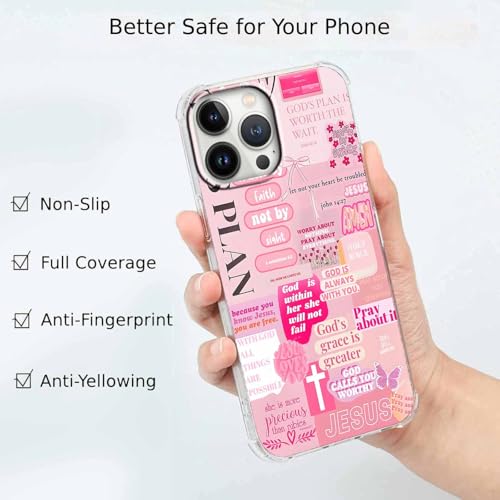 Christian Quotes Aesthetic Vintage Jesus Bible Verse Collage Pattern,Soft TPU Bumper Case for iPhone 12 Pro Max,#5 - color: Bible 5, size: iPhone 12 Pro Max