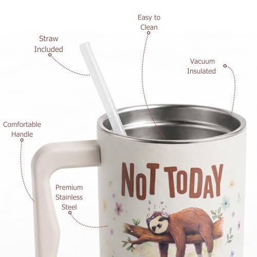 Mom to Be Gift, Pregnancy Gifts for Expecting Mom, Pregnant Gifts, Tumbler Gift for Pregnant Birthday Christmas Xmas, Mama to Be Soon to Be Expecting Mother 40 Oz Tumbler with Handle and Straw - color: Mom to be