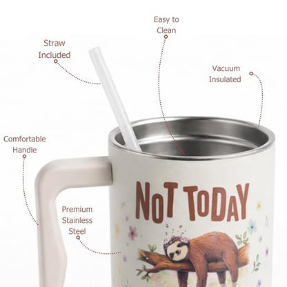 Mom to Be Gift, Pregnancy Gifts for Expecting Mom, Pregnant Gifts, Tumbler Gift for Pregnant Birthday Christmas Xmas, Mama to Be Soon to Be Expecting Mother 40 Oz Tumbler with Handle and Straw - color: Mom to be