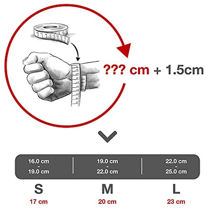 SERASAR Men's Leather Bracelet with Stainless Steel Magnetic Clasp - color: Black, size: 17cm, style: Flake