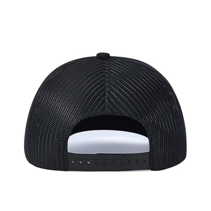 3 Nails Cross Trucker Hat Christian Religious Gifts for Birthday/Christma - color: 3 Nails Cross Trucker Hat All Black