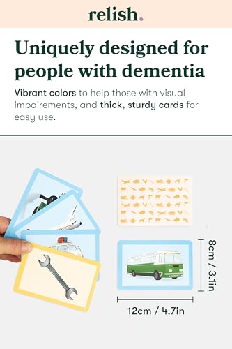 Relish Category Snap Matching Card Game – Dementia Activity for Seniors