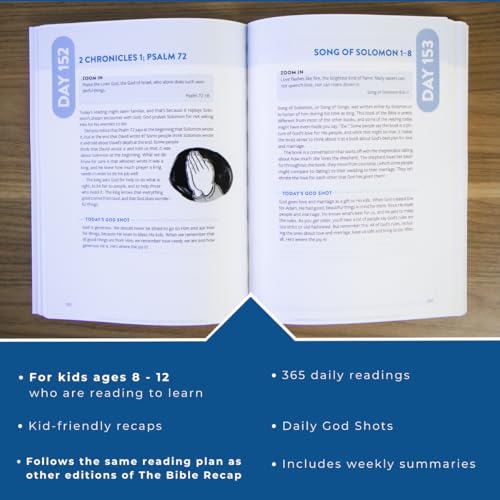 The Bible Recap for Kids: A 365-Day Guide through the Bible for Young Readers (A 365-Day Guide Through Scripture for Children ―Perfect for Sunday School, Homeschool, & Curriculum for Ages 8-12)
