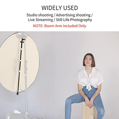Selens Telescopic Reflector Holder Extendable Boom Arm 360 Degree Swivel