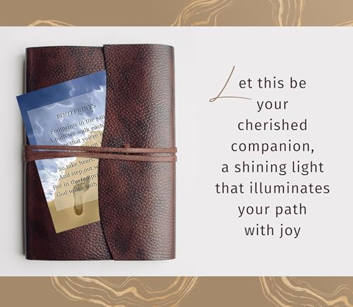 Footprints in The Sand Card - Magnetic Footprints in The Sand Bookmark - Inspirational Footprints Card and Bookmark Set for Bible Study, Book, Journal - 6 Items Total