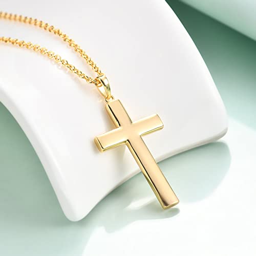 Baptism Cross Necklace for Women,First Communion Cross Necklaces Jewelry Gifts for Women - color: G Cross