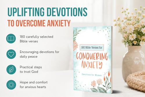 180 Bible Verses for Conquering Anxiety