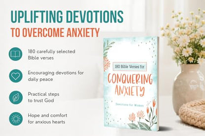 180 Bible Verses for Conquering Anxiety