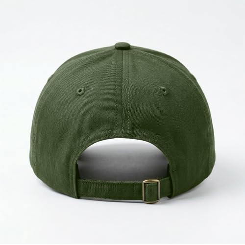 Fkatuzi Trust in The Lord Hats for Men Women Christian Jesus Faith Hats Religious God Hat Embroidered Baseball Caps Cotton - color: Army Green