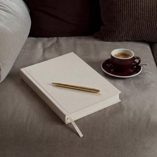 THE INNER VOICE Guided Journal for Women & Men, 365 Prompts for Self Care - color: Ivory