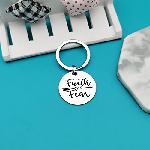 Xiahuyu Christian Keychain - Bible Verse Baptism & Communion Gift - Inspirational Religious Gifts for Women & Men - color: Christian-6