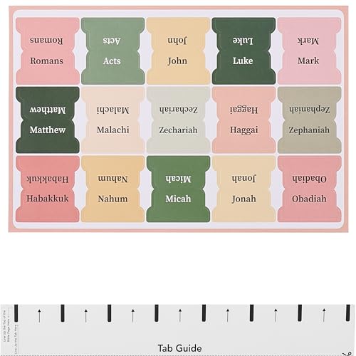 Mr. Pen- Bible Tabs, 75 Tabs, Colorful - color: Colorful