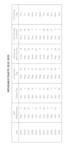 Church Pocket Book Diary with Lectionary 2026: 14-Month Christian Personal Organiser with Liturgical Calendar, Daily Scripture Readings, and Church Event Scheduler for 2026