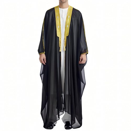 Men's Kaftan - Muslim Robe Thobe Caftan - size: Large