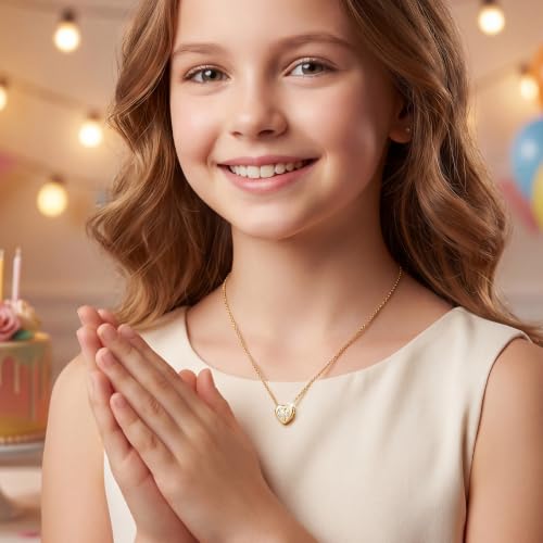 3-12 Year Old Birthday Gifts Heart Cross Necklace Gifts - style: 11th Birthday