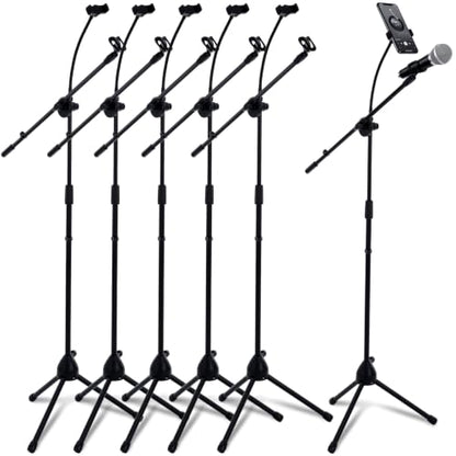 Sherr 2 Pcs Adjustable Microphone Mic Stands Bulk, Mic1 - style: Mic1