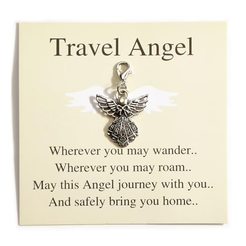 Angel Keychain for Women Your Guardian Angel Keycharm A Beautiful Reminder of Protection and Love to Carry With You