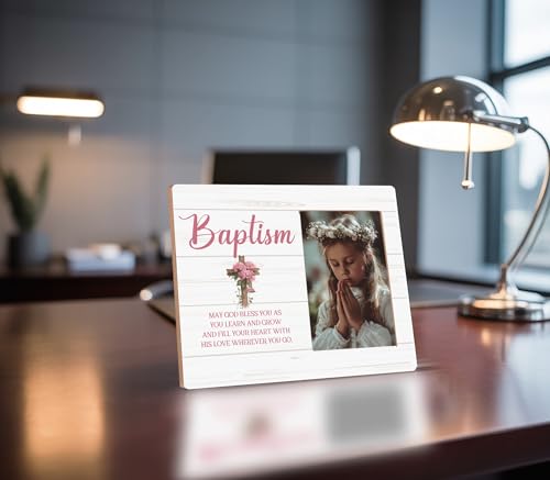 Baptism Picture Frame Gifts for Daughter - color: baptism 1
