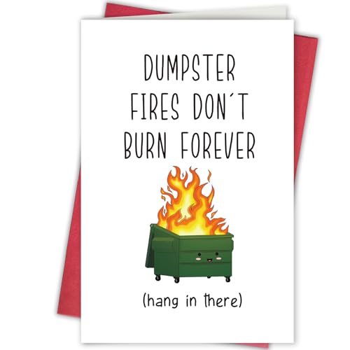 Funny Get Well, Cute Encouragement Card for Him, Her & Friend, Sympathy & Tough Times Card for Family & Friendship - color: 3-25
