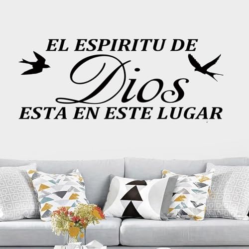 Bible Verses Wall Decals for Bedroom: Inspirational Scripture Quotes Removable Wall Stickers for Living Room - Home Christian Family Parents Vinyl Large - size: Large