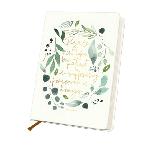 Green Bible Verse Notebook Inspirational Journal Notebook for Women Men - color: Multi 1294