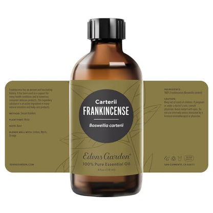 Edens Garden Frankincense- Carterii Essential Oil- 100% Pure 118 ml (4 oz) - size: 4 Fl Oz (Pack of 1)