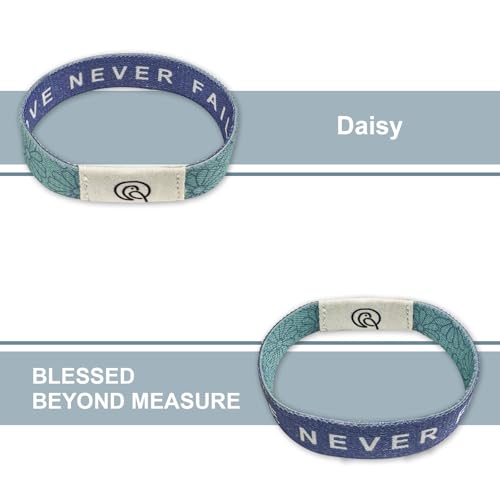 NFC Bible Verse Bracelets, Purple - color: LOVE NEVER FAILS
