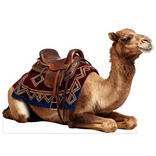 Nativity Camel 5FT Life Size Cardboard Cutout Standup, 1 PC - color: Camel1, size: 5FT