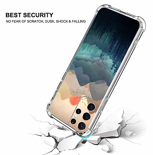 Sunset Nature Landscape Case for Samsung Galaxy S22 Ultra,Wilderness Night Art Painting,Soft TPU Full Cover for Galaxy S22 Ultra - color: Sunset Nature Landscape