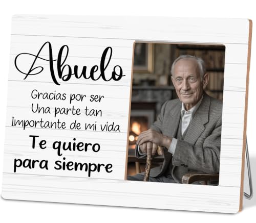 Spanish Abuelo Picture Frame for Grandpa - color: abuelo