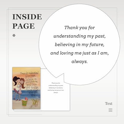 Encouragement Get Well Card for Women, Thinking of You Cards for Friends - color: DXI#053
