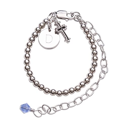 Cherished Moments Baptism to Bride Bracelet .925 Silver or 14K Gold-Plated - color: silver