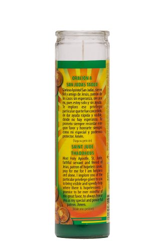 St Jude Religious Prayer Candle / San Jude Novena Vigil Candle / Saint Jude Candle