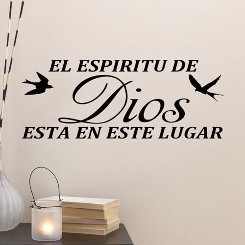 Bible Verses Wall Decals for Bedroom: Inspirational Scripture Quotes Removable Wall Stickers for Living Room - Home Christian Family Parents Vinyl Large - size: Large