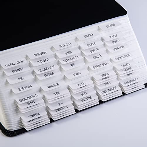 DiverseBee Laminated Bible Tabs for Women and Men (Magnolia) - color: Magnolia